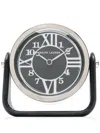 Polo Ralph Lauren Brennan Leather Clock In Black