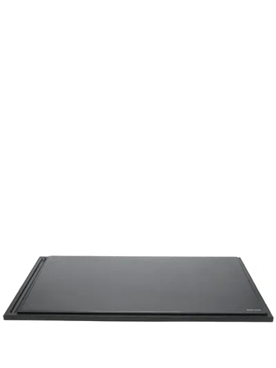 Polo Ralph Lauren Brennan Leather Desk Blotter In Black