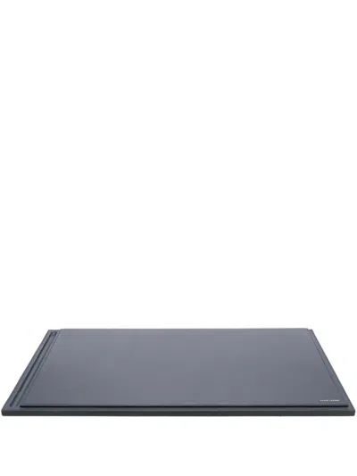Polo Ralph Lauren Brennan Leather Desk Blotter In Blau