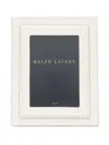 Polo Ralph Lauren Brennan Leather Frame (17.8cm X 12.7cm) In White