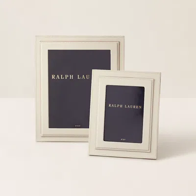 Polo Ralph Lauren Brennan Leather Frame In Cream