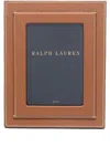 Polo Ralph Lauren Brennan Leather Photo Frame (13cm X 18cm) In Brown
