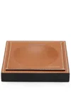 Polo Ralph Lauren Brennan Leather Catchall Saddle (15.9cm) In Brown