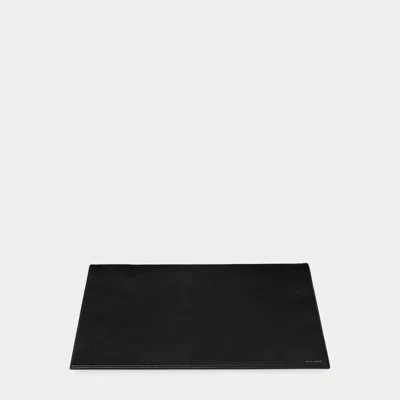 Polo Ralph Lauren Brennan Small Blotter In Black
