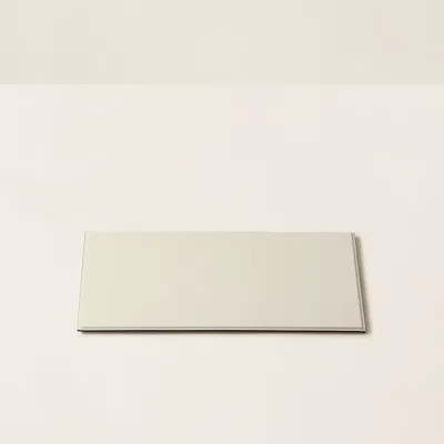 Polo Ralph Lauren Brennan Small Leather Desk Blotter In Cream