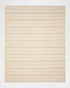 Polo Ralph Lauren Brett Stripe Flat-weave Rug In Sky