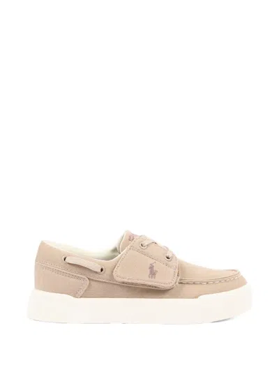 Polo Ralph Lauren Kids' Briar Boat Shoes In Neutral