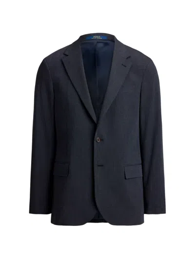Polo Ralph Lauren Bright Navy Single-breasted Jacket In Blue