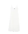 Polo Ralph Lauren Broderie-anglaise Midi Dress In White