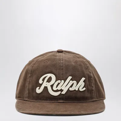 Polo Ralph Lauren The Ralph Logo Twill Ball Cap In Cooper Brown