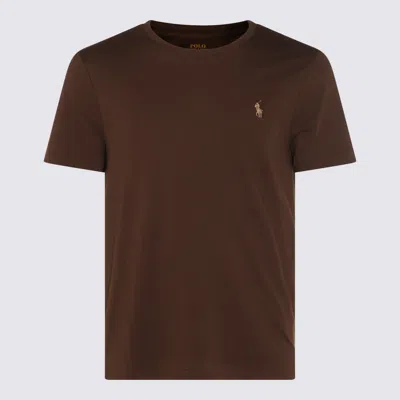 Polo Ralph Lauren Brown Cotton T-shirt