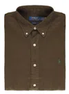 Polo Ralph Lauren Cotton Corduroy Shirt In Brown