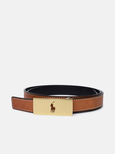 Polo Ralph Lauren Brown Leather Belt