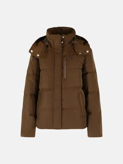 Polo Ralph Lauren Brown Polyester Down Jacket