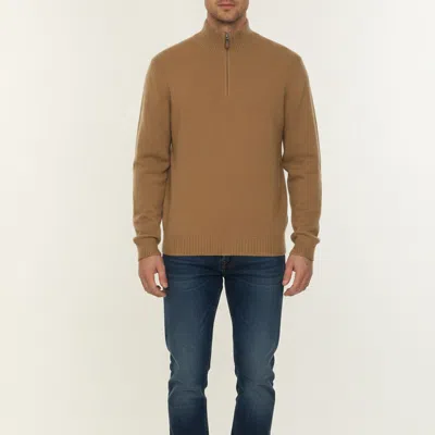 Pre-owned Polo Ralph Lauren Brown Rib Knit Sweater Xl