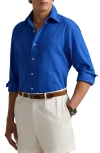 Polo Ralph Lauren Brushed Twill Button-down Shirt In Dockside Blue Heather