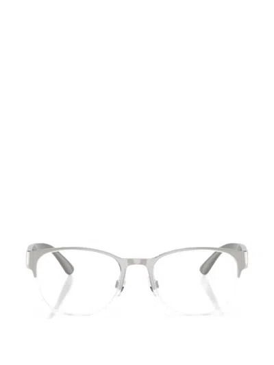 Polo Ralph Lauren Brushed-finish Half-rim Glasses