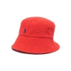 Polo Ralph Lauren Polo Pony Linen Bucket Hat In Rosa