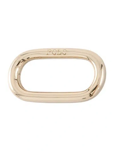 Pre-owned Polo Ralph Lauren Buckle In Gold