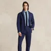 Polo Ralph Lauren Buckled Chino Suit Trouser In Multi