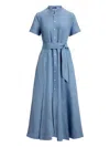 Polo Ralph Lauren Button-down Belted Dress