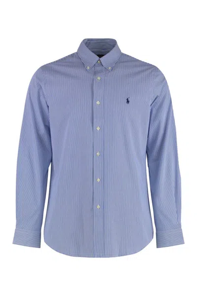 POLO RALPH LAUREN POLO RALPH LAUREN BUTTON-DOWN COLLAR COTTON SHIRT