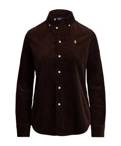 POLO RALPH LAUREN BUTTON-DOWN CORDUROY SHIRT