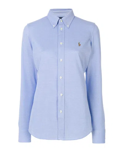 Polo Ralph Lauren Button-down Oxford Blue Shirt