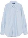 Polo Ralph Lauren Cotton Button-up Shirt In Blue