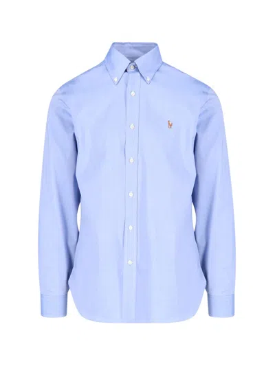 Polo Ralph Lauren Button-down Shirt In Blue