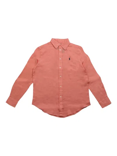 Polo Ralph Lauren Button-down Shirt In Pink