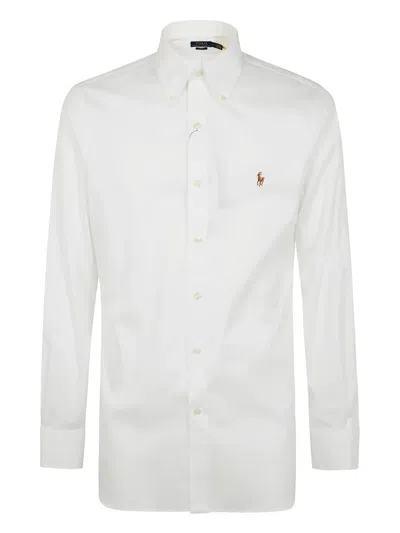 Polo Ralph Lauren Refined White Button-up Shirt With Timeless Appeal