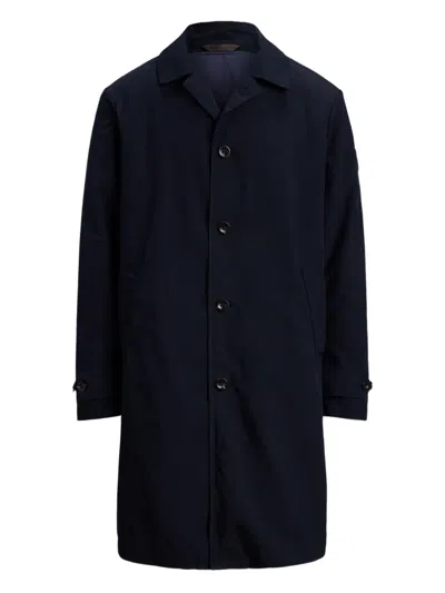 Polo Ralph Lauren Button-fastening Coat In Blue