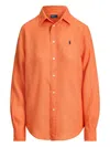 Polo Ralph Lauren Button-fastening Long-sleeve Shirt In Orange