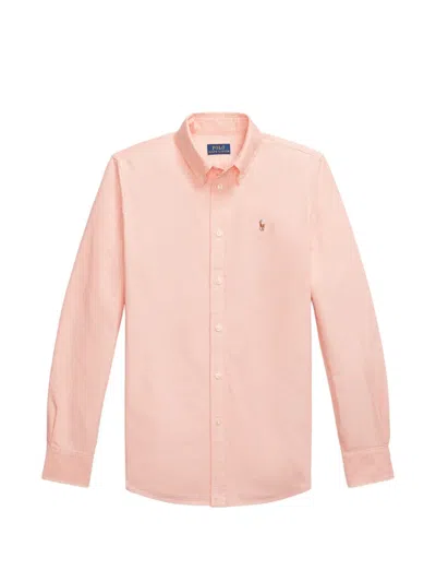 Polo Ralph Lauren Button-fastening Long-sleeve Shirt In Pink
