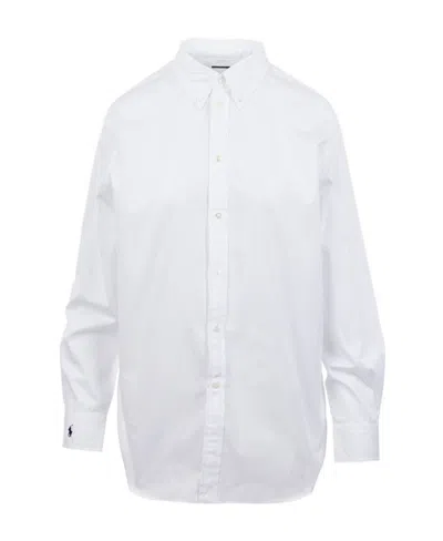 Polo Ralph Lauren Button-fastening Long-sleeve Shirt In White
