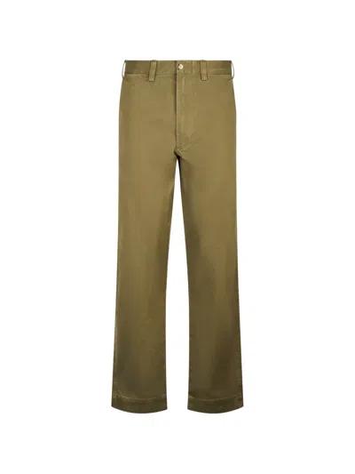 Polo Ralph Lauren Button-fastening Trousers In Green