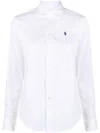 Polo Ralph Lauren Classic Long Sleeves Button Front Shirt Clothing In White