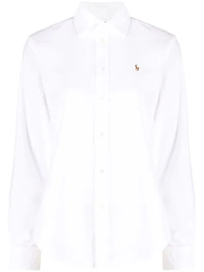 Polo Ralph Lauren Button Front Shirt In White