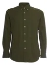 Polo Ralph Lauren Button Long-sleeve Shirt In Green