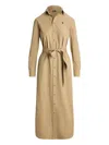 Polo Ralph Lauren Button-up Belted Shirt Dress
