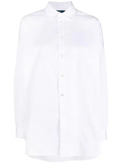 Polo Ralph Lauren Button-up Long-sleeve Shirt In White