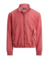 Polo Ralph Lauren Buttoned Cotton Jacket In Red