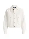 Polo Ralph Lauren Buttoned Jacket In Neutral