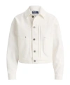 Polo Ralph Lauren Buttoned Jacket In White