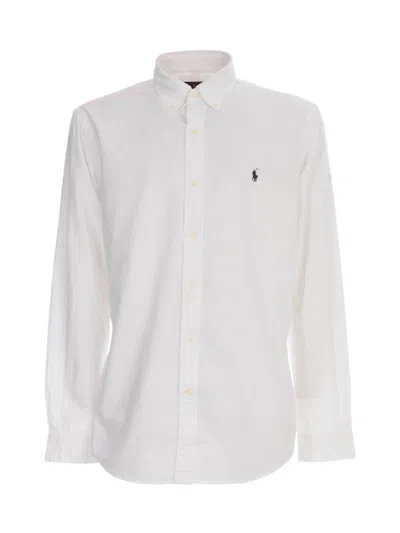 POLO RALPH LAUREN BUTTONED LONG-SLEEVED SHIRT