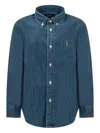 Polo Ralph Lauren Buttoned Shirt In Blue