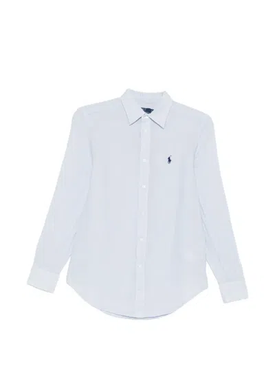 Polo Ralph Lauren Classic Fit Linen Shirt In Yellow