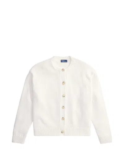Polo Ralph Lauren Button-up Cardigan In White