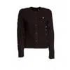 Polo Ralph Lauren Cable Cardigan In Brown